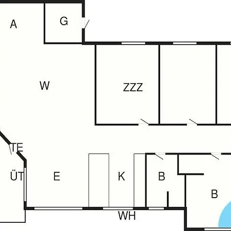 8 Person Holiday Home In Gro Enbrode